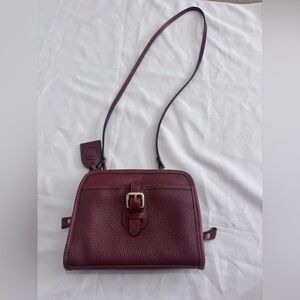 LIZ CLAIBORNE- Vintage Brown Genuine Leather Purse